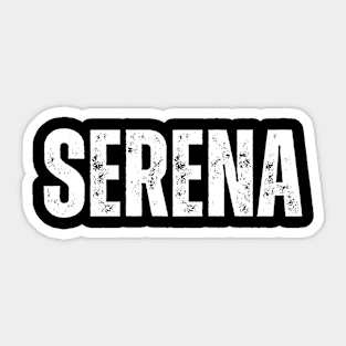 Serena Name Gift Birthday Holiday Anniversary Sticker